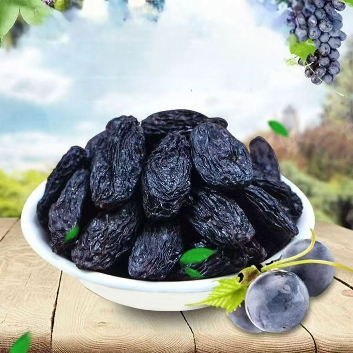Jumbo Black Raisins (1.36kg/bag)