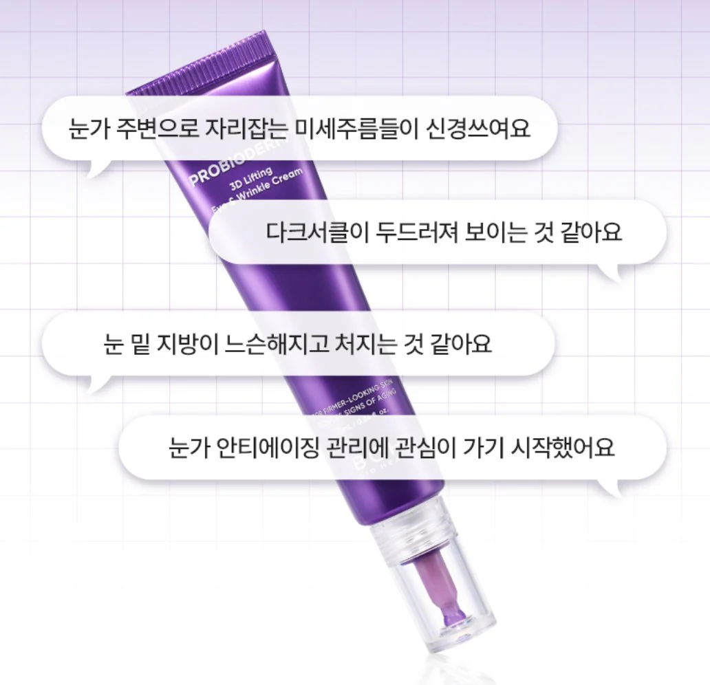 BIOHEAL BOH Probioderm 3D Lifting Eye & Wrinkle Cream 2Pcs Set