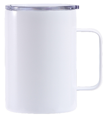 304 Stainless Steel Sublimation Double Wall Mug with Handle & Lid – Custom Printing Coffee Mug (12oz / 14oz / 16oz)