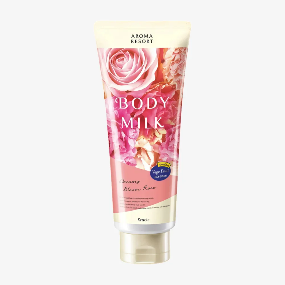 KRACIE Aroma Resort Body Milk Dreamy Bloom Rose 200g