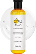 Farmstay Citrus Yuja Vitalizing Toner – Vitamin C Facial Toner for Dry & Sensitive Skin, Dark Spot Correcting, Moisturizing & pH-Balancing, Smoothing, Korean Skin Care, for Women & Men, 9.46 fl. oz.