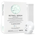 Rejuvenating Retinol Sheet Mask Korean Vegan Wrinkle Lifting, Plumping and Moisturizing Sheet Mask, Retinol, Ceramide, Hyaluronate 10EA