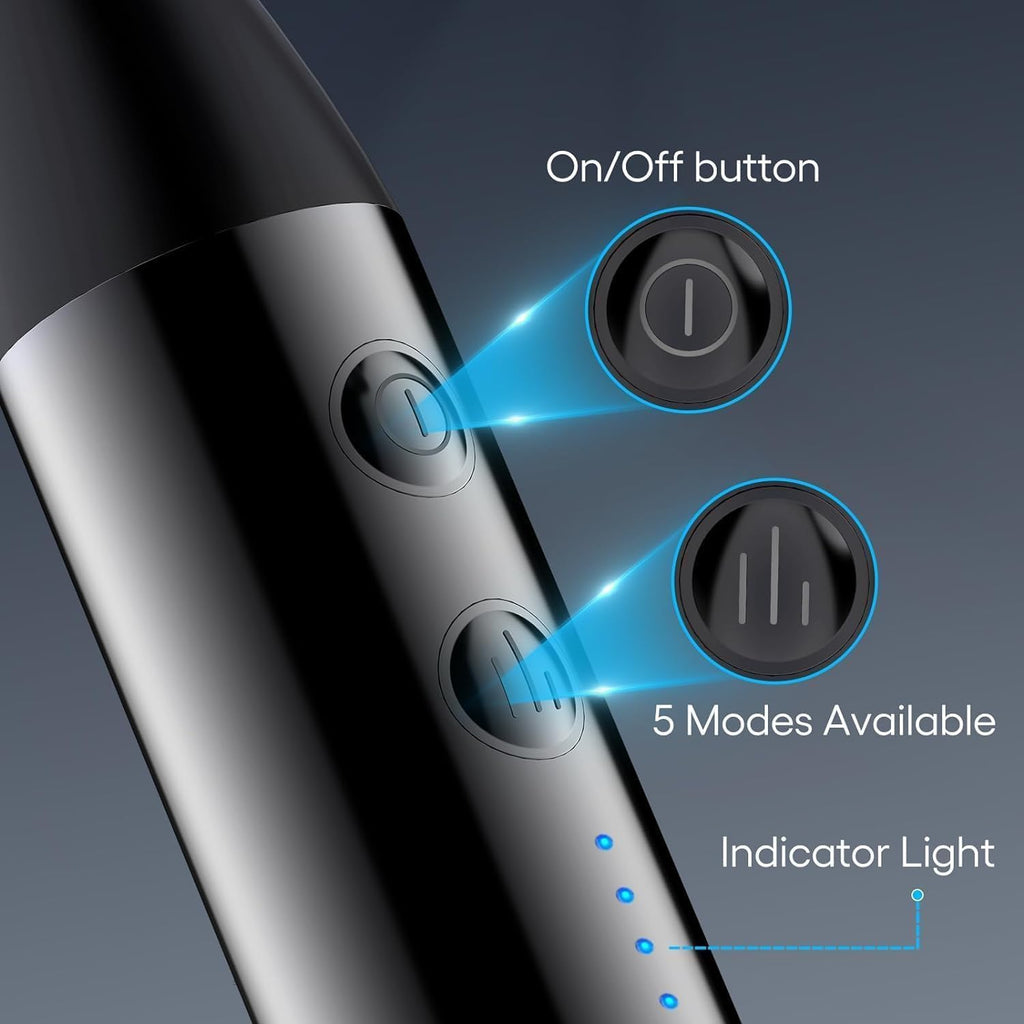 Massage Gun with Extension Handle,Back Massager Tool,U-shaped Massage