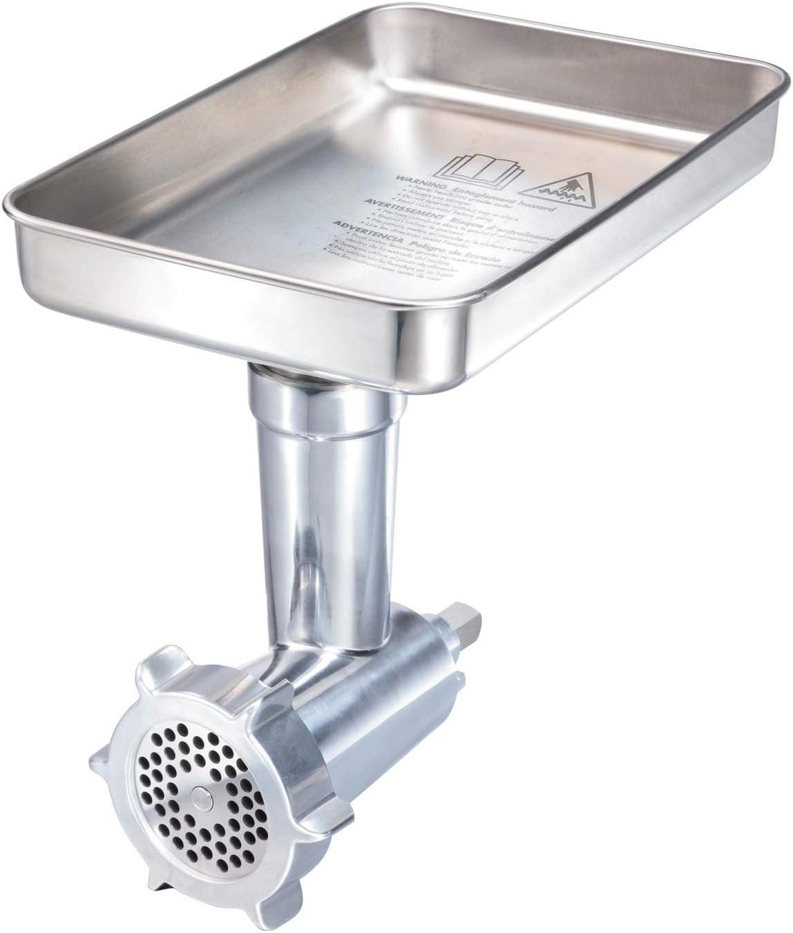 Hamilton Beach Professional Stand Mixer Specialty Attachment, All-Metal Meat and Food Grinder Attachment Set, 63245