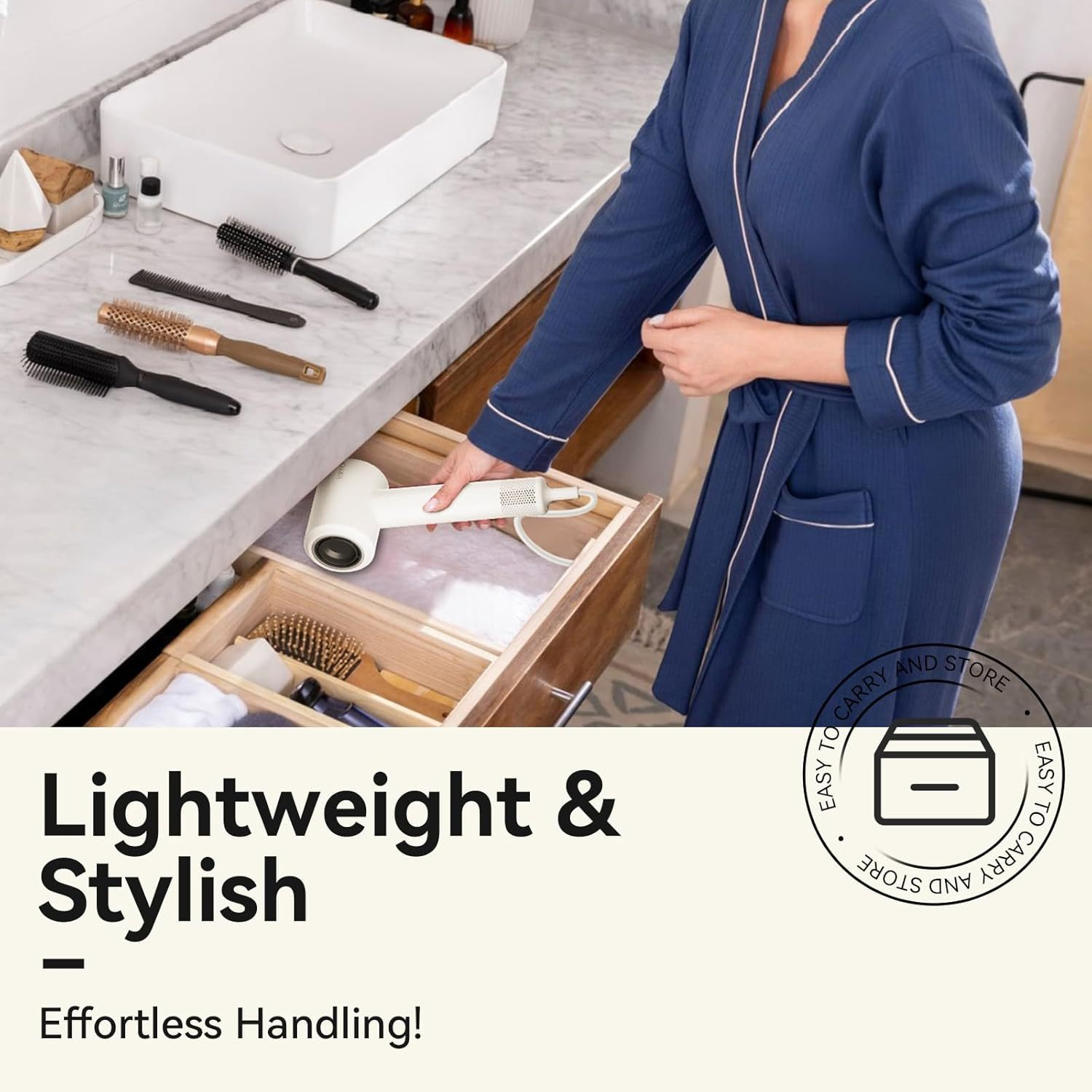 High Speed Ionic Hair Dryer – Professional Fast Drying Hair Dryer (Model C-919)