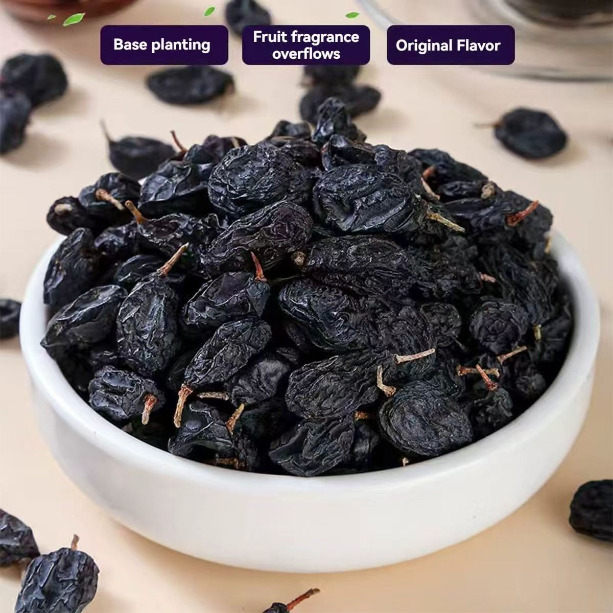 Jumbo Black Raisins (1.36kg/bag)