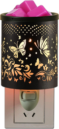 mocosa Plug in Wax Warmer，Candle Wax Warmer for Scented Wax melt Warmer，Electric Wax Burner for Home Bathroom (Butterfly)