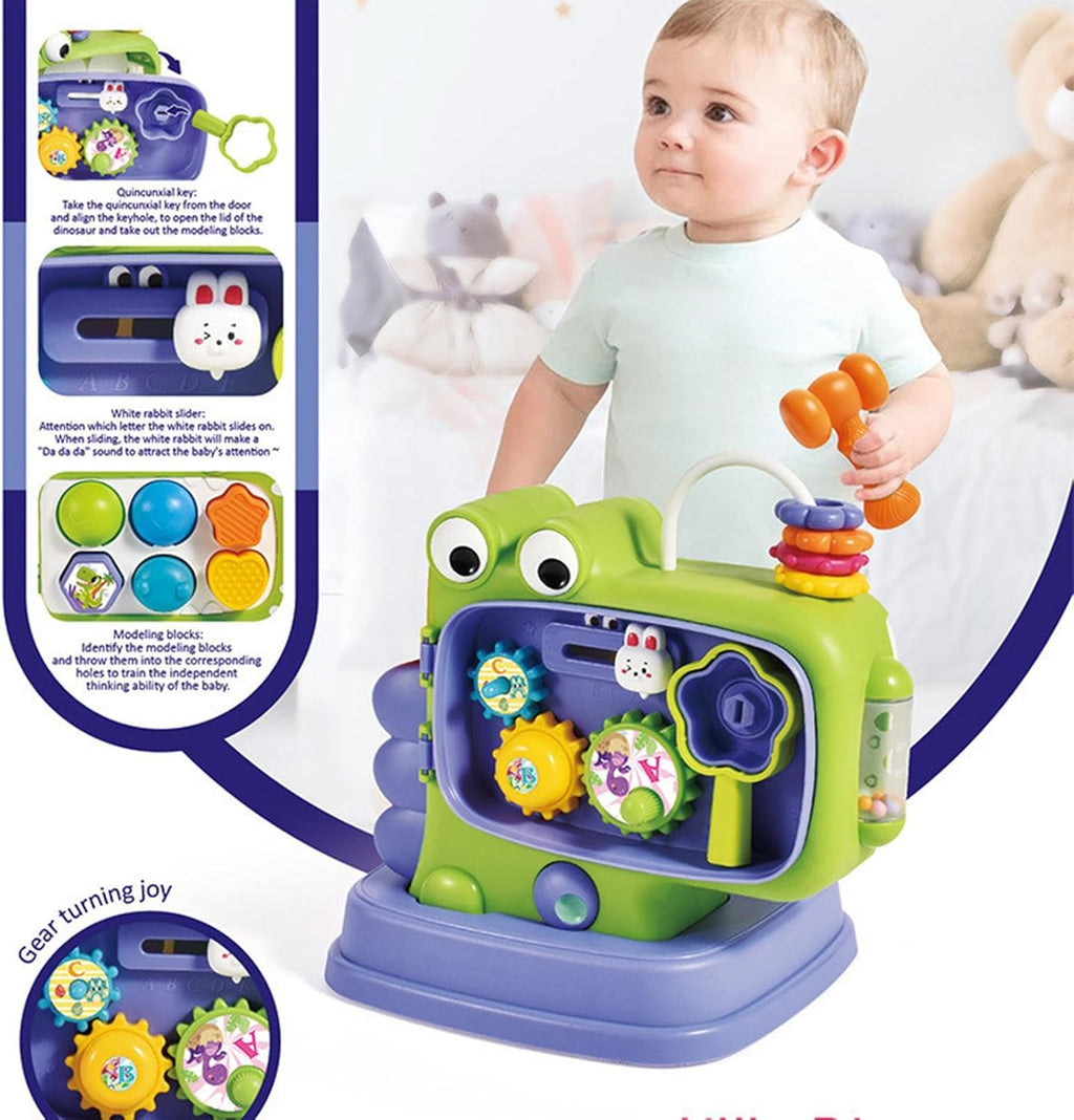 Hammer Toys for Kids, Pounding Toys for Kids - Dinosaur Interactive Hammering,Early Learning Stem Toy, Interactive Educational Game, Learning Toddler Toy, Shape Adjustment for Early l