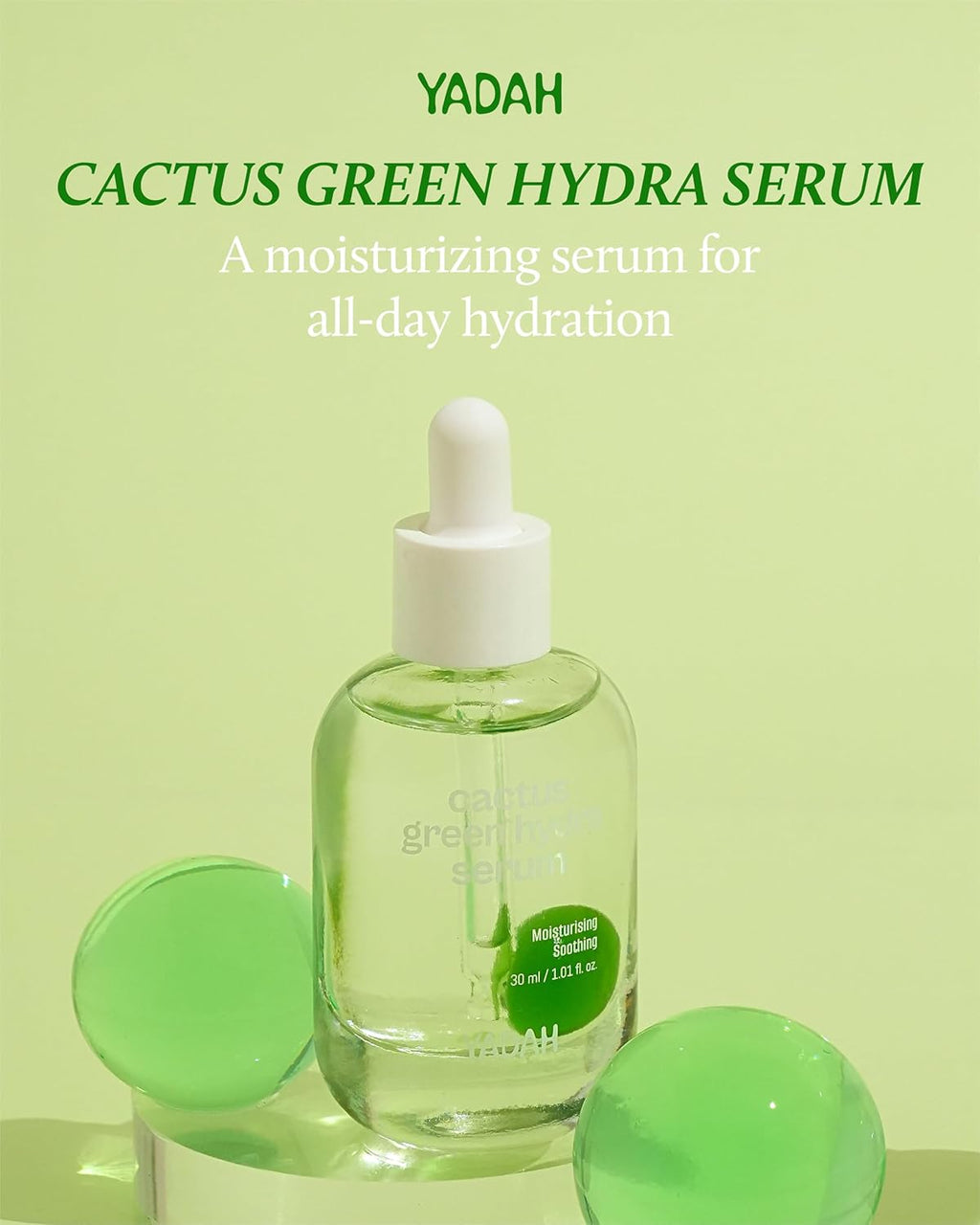 Yadah Cactus Green Hydra Serum 30ml