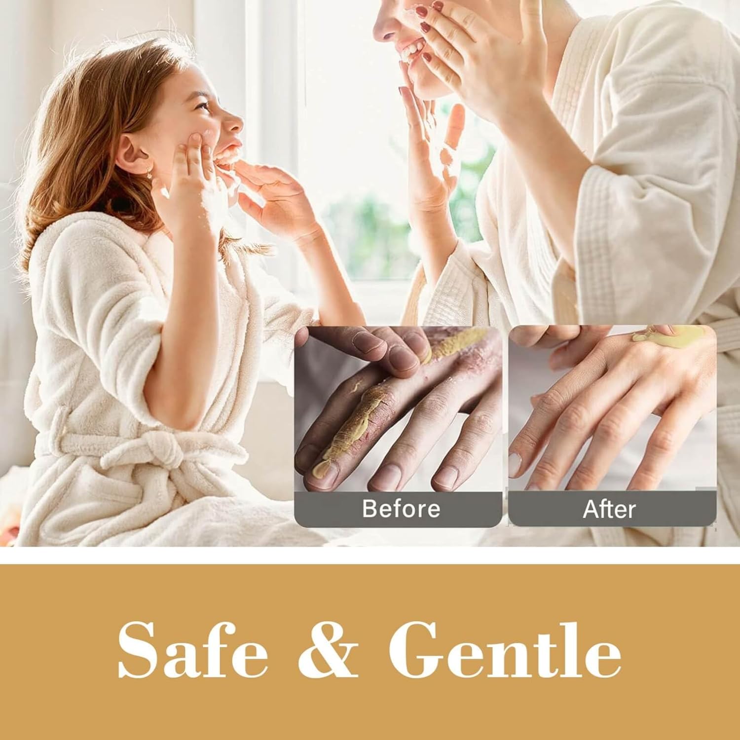 Beef Tallow and Honey Balm, 100% Grass-Fed Beef Tallow Skincare for Nourishing and Moisturizing Skin, Body and Face Moisturizer, 60g