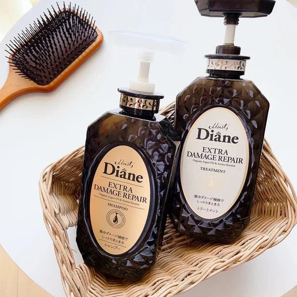 Moist Diane Perfect Beauty Extra Damage Repair Shampoo & Treatment Set – Deep Repair Japanese Hair Care