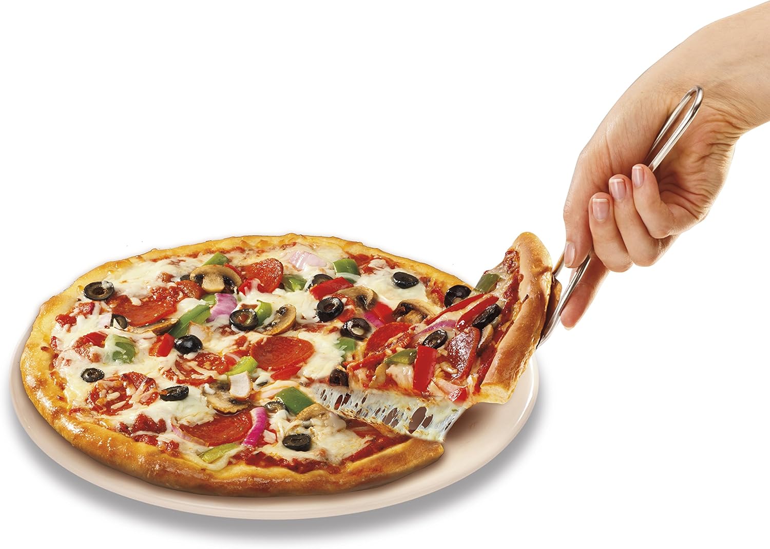 Hamilton Beach 31700 Pizza Maker, 12 Inch Pizza Cooker, Red