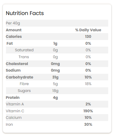 La Festa - Freshly Naturally Sun Dried Black Mulberries (1.36kg/bag)