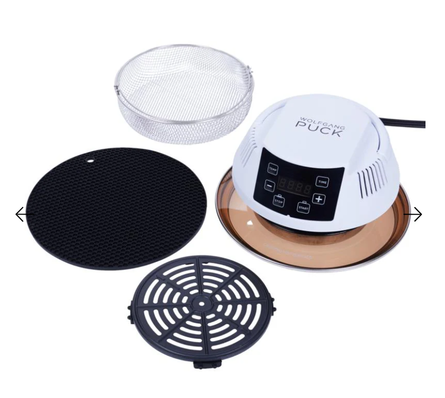 Air Fryer Lid – Digital Air Fryer Conversion Lid for 6QT & 8QT Pressure Cookers, White